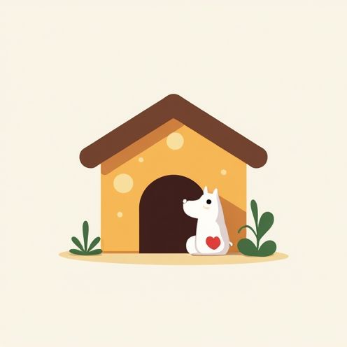 Pet house icon