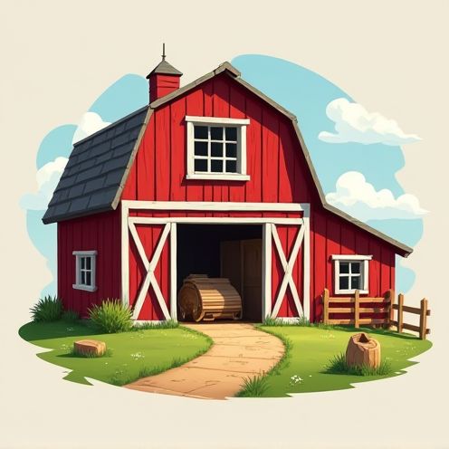 Farm barn