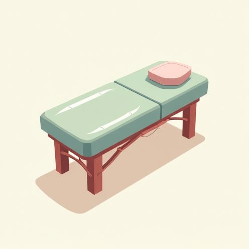 Massage table