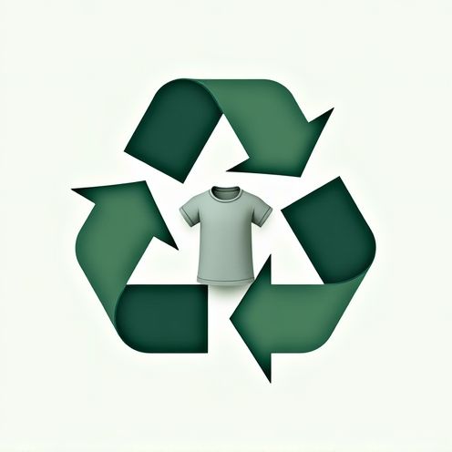 Recycling Arrows with a T-shirt