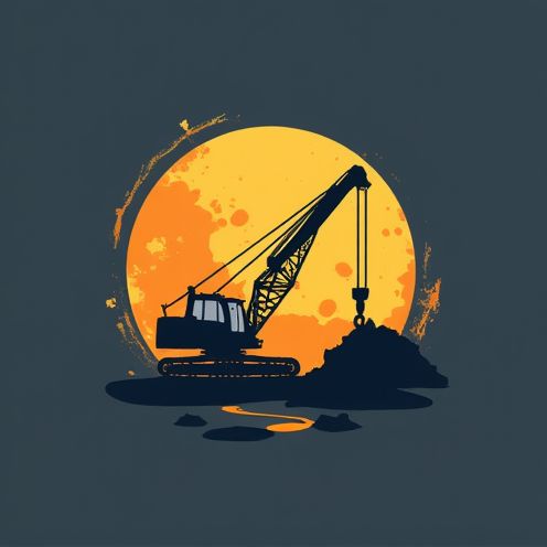 Demolition Crane