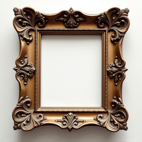 Ornate picture frame