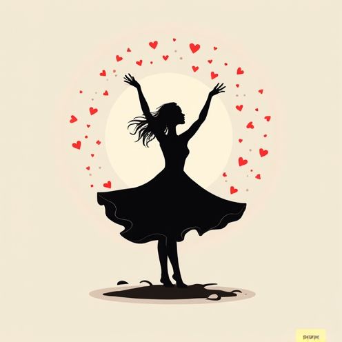 Dancing Silhouette