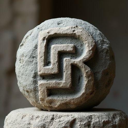 Carved stone