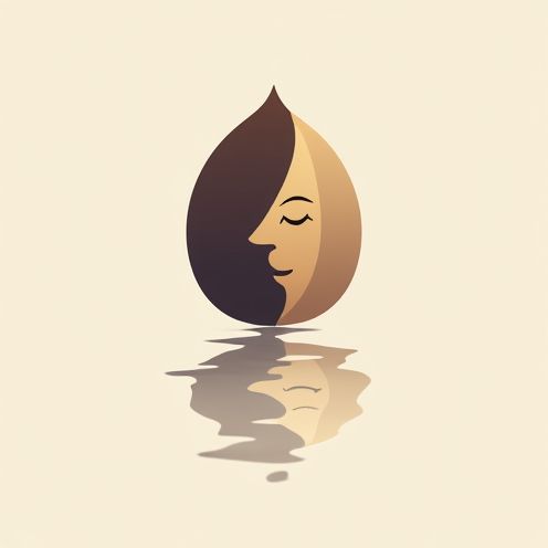 Tranquil Face Silhouette