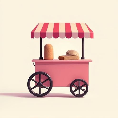 Gelato cart