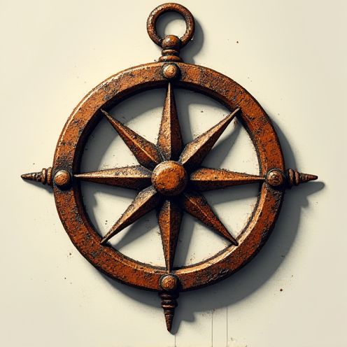 Rustic Compass