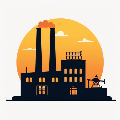 Factory Silhouette