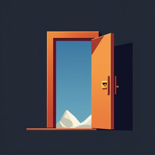 Open door