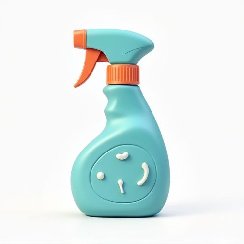 Cleaning spray bottle