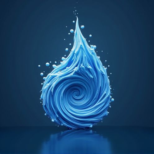 Water swirl