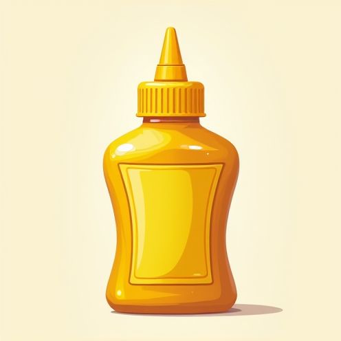 Mustard bottle