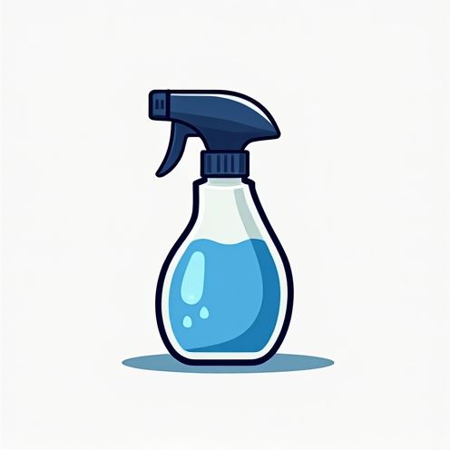 Cleaning spray bottle