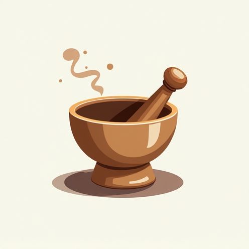 Mortar and pestle