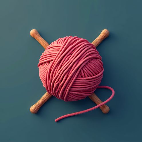 Knitting yarn