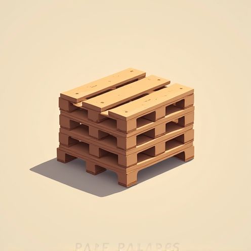 Stacked Pallets