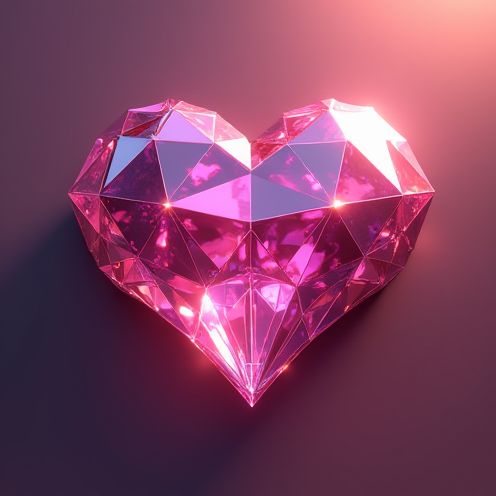 Heart-shaped jewel