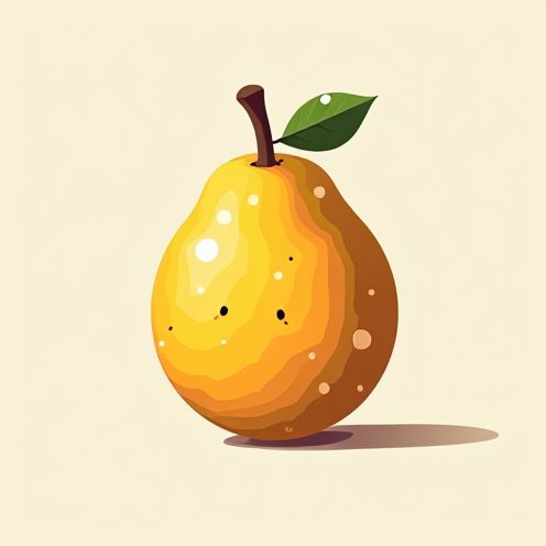 Jackfruit Abstract Icon