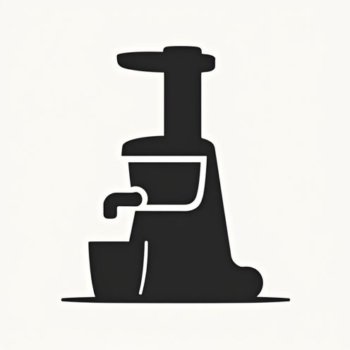 Juicer machine silhouette