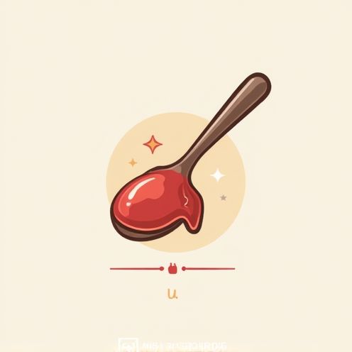 Spoon with Jam