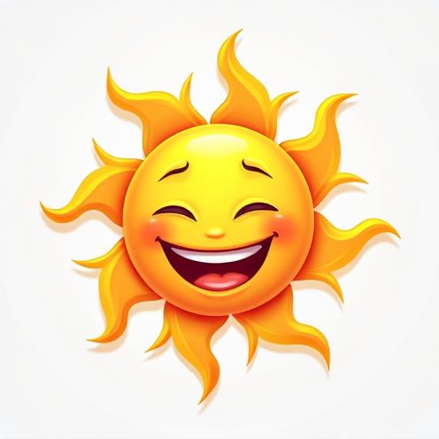 Smiling sun