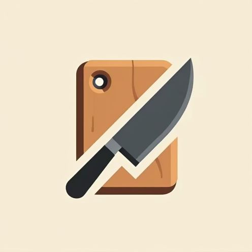 Knife and Cutting Board