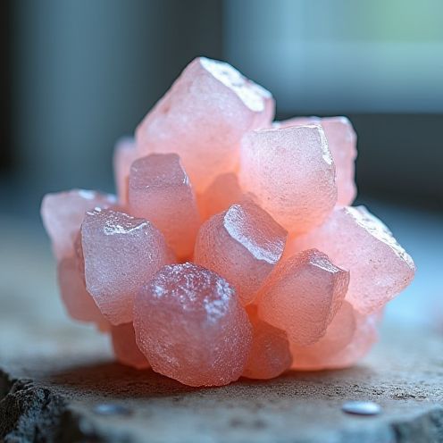 Sea salt crystal