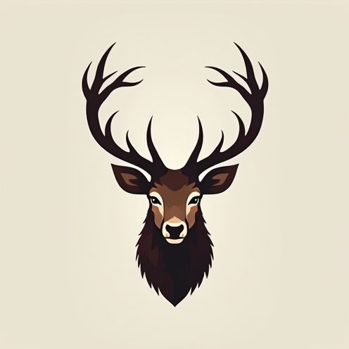 Stag head