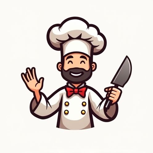 Smiling chef icon