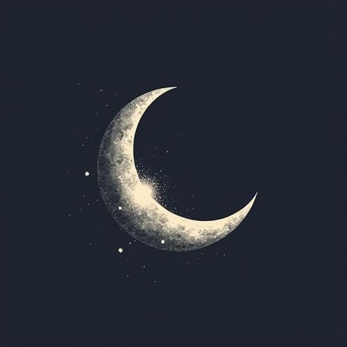 Crescent moon