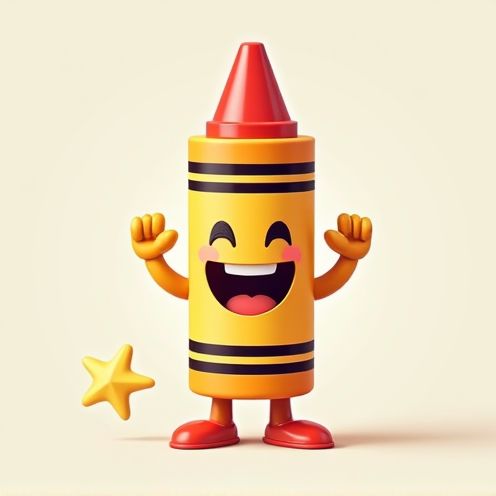 Happy Crayon