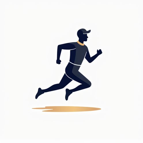 Running figure