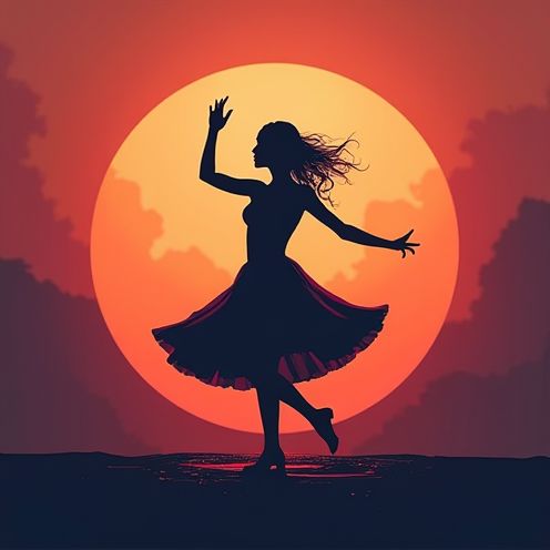 Dancing Silhouette