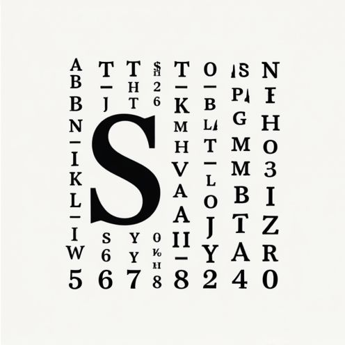 Snellen chart letters