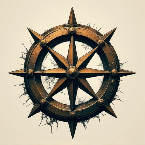 Weathered Compass