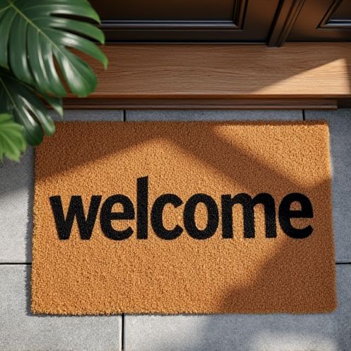 Welcome mat