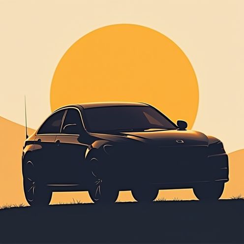 Car silhouette