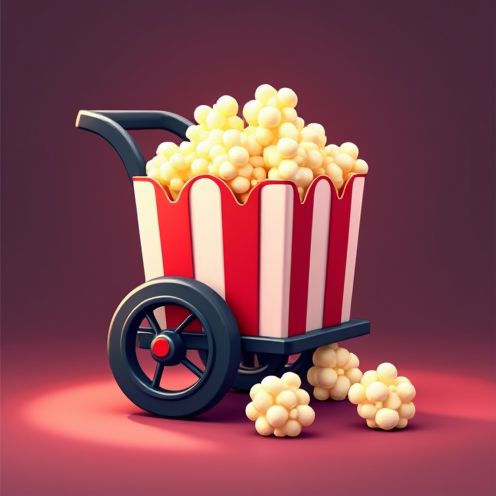 Popcorn Cart