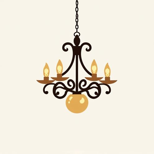 Dining chandelier