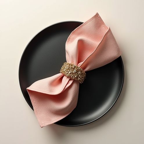 Luxurious table napkin