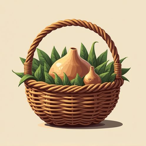 Earthy basket