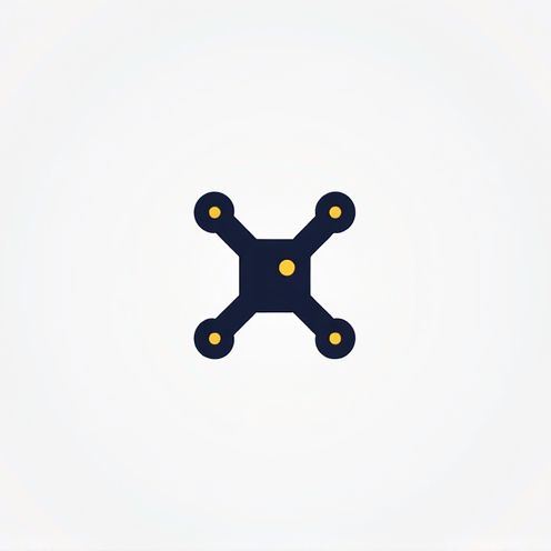 Quad rotor icon