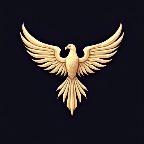 Winged emblem