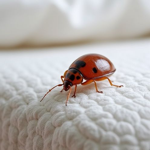 Bedbug on a mattress