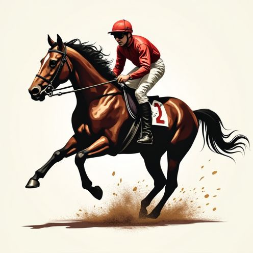 Racing horse