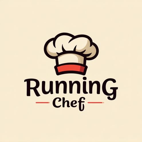 Running chef hat