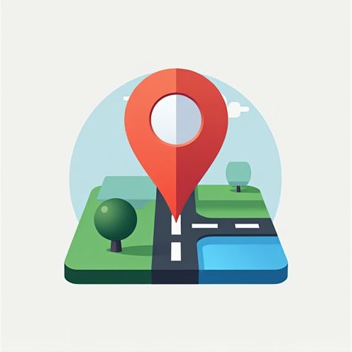 GPS navigation icon