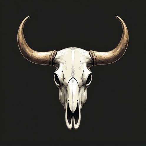 Longhorn Skull