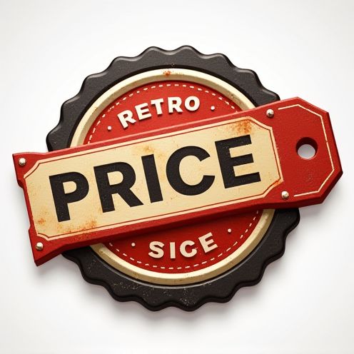 Retro Price Tag