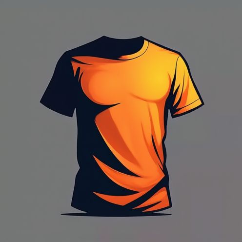 T-shirt silhouette